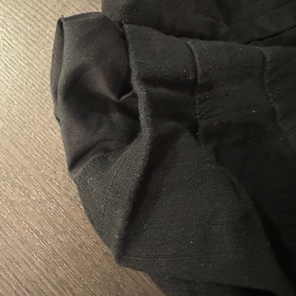 J. Crew Size 2 Black Cotton/Linen Shorts - Picture 9 of 12